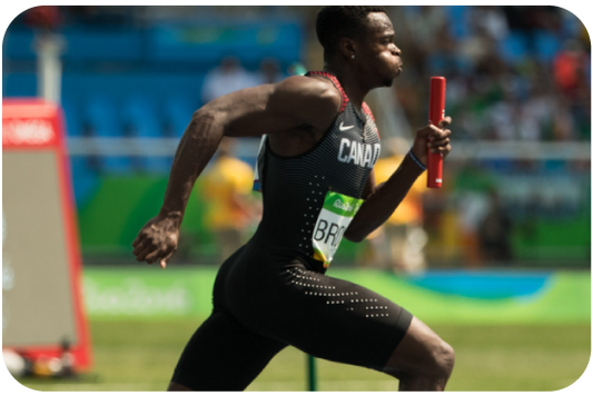 Aaron Brown finds success in Botswana